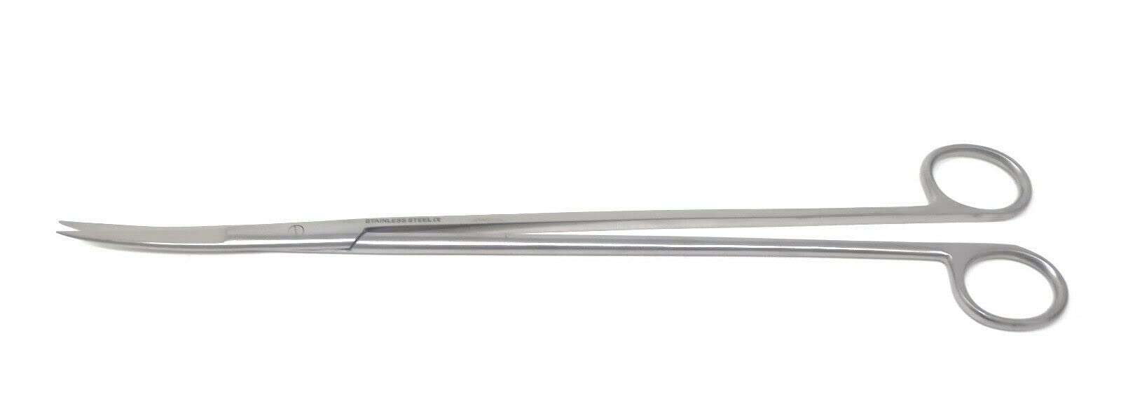 A2Z SCILAB curved-tip aquarium scissors ideal for delicate coral and aquatic plant care.