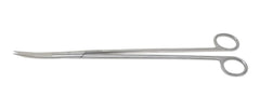 A2Z SCILAB curved-tip aquarium scissors ideal for delicate coral and aquatic plant care.