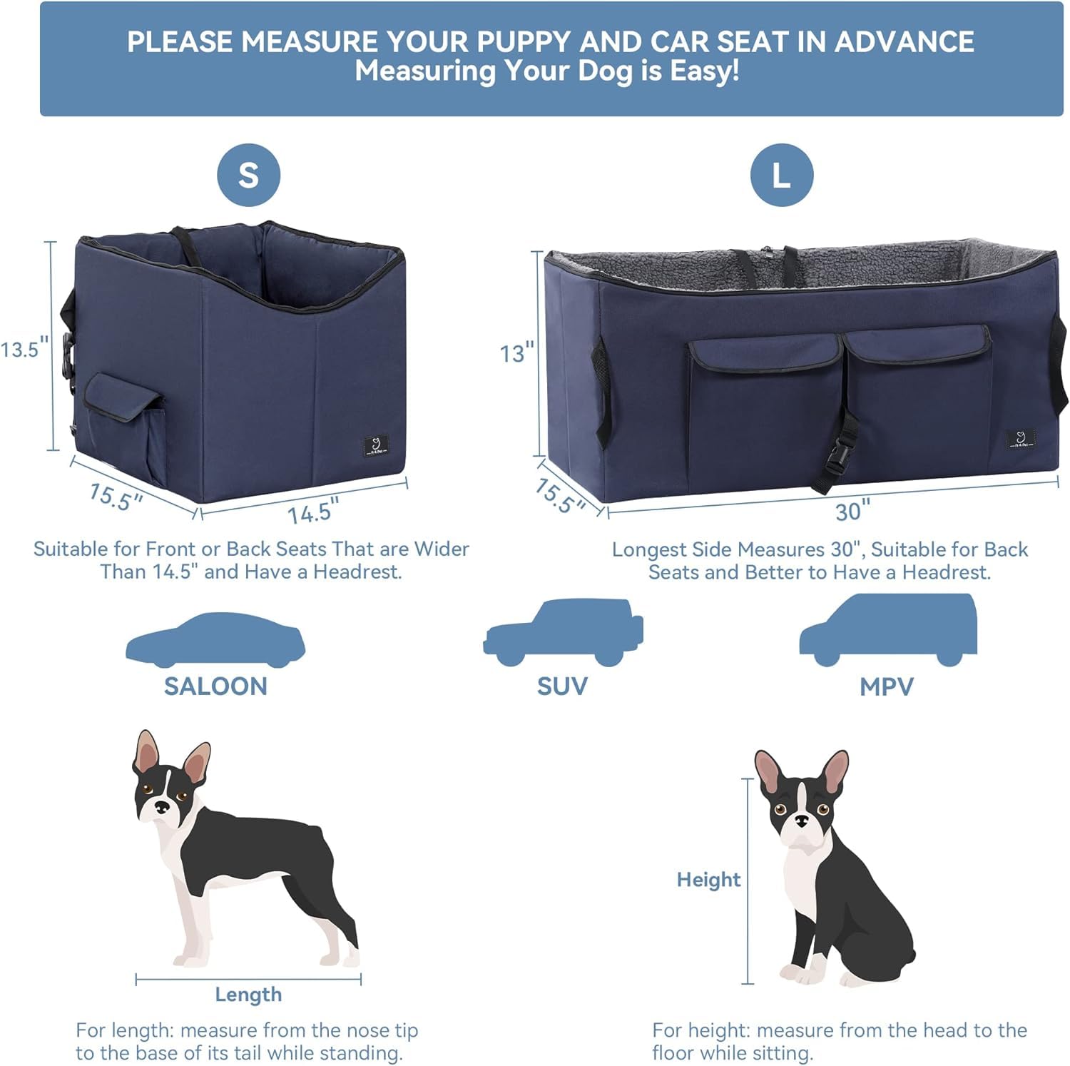 A 4 Pet removable cover is easy to clean after muddy paws.