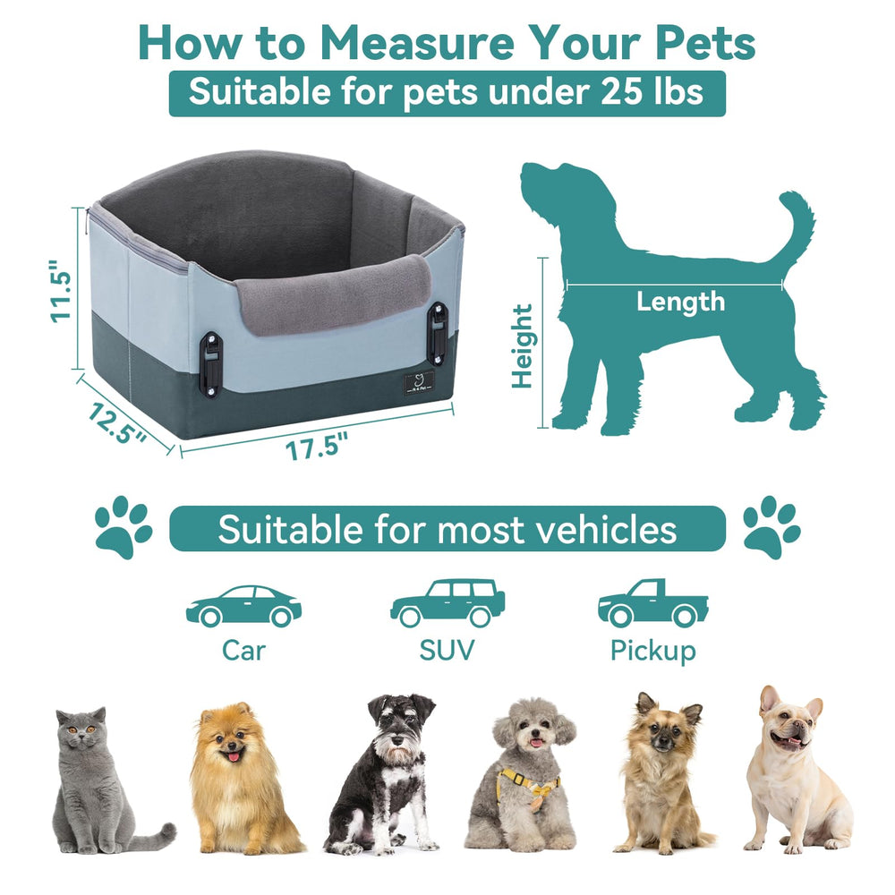 A4Pet upgraded dog car seat easy-clean cushion underscores daily comfort and simple maintenance.
