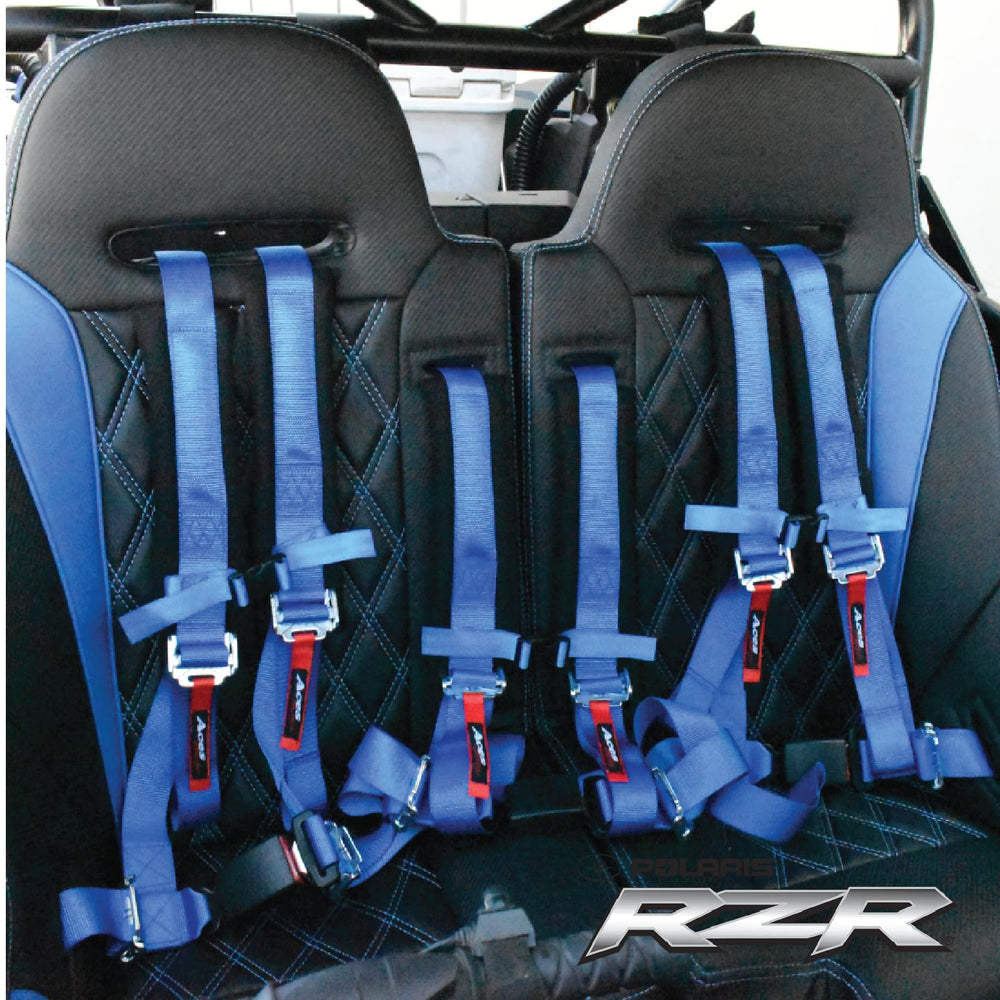 AAAA Aces Racing roll-bar wrap mount provides versatile installation.