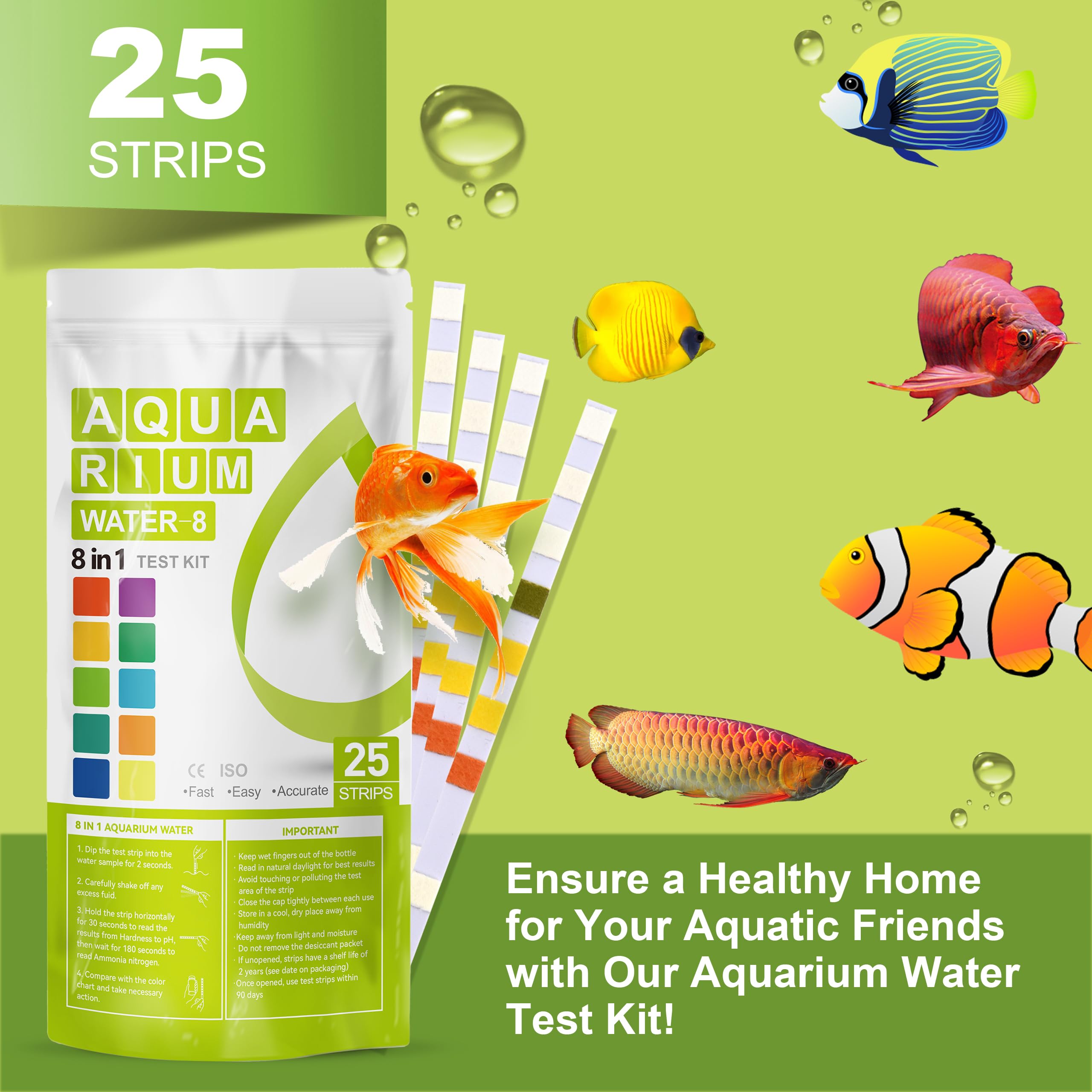AAwipes home aquarium testing simplifies routine water checks.