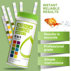 AAwipes test strips bottle front for quick and reliable water checks.