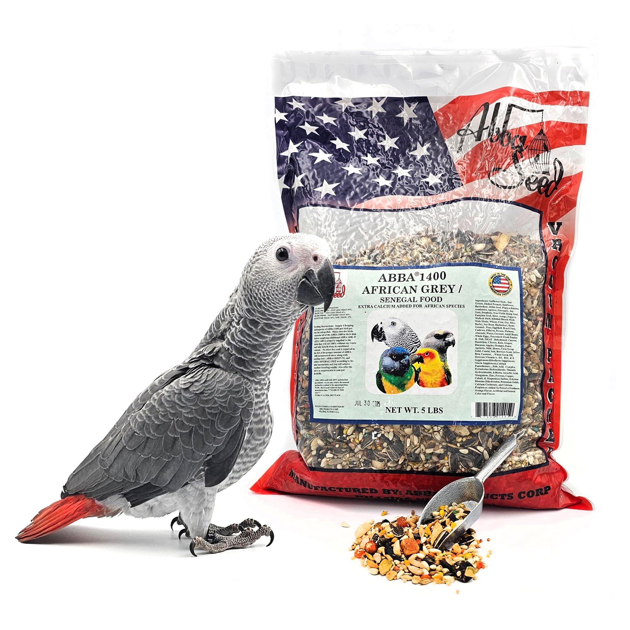 ABBA 1400 packaging highlights wholesome ingredients for balanced nutrition.