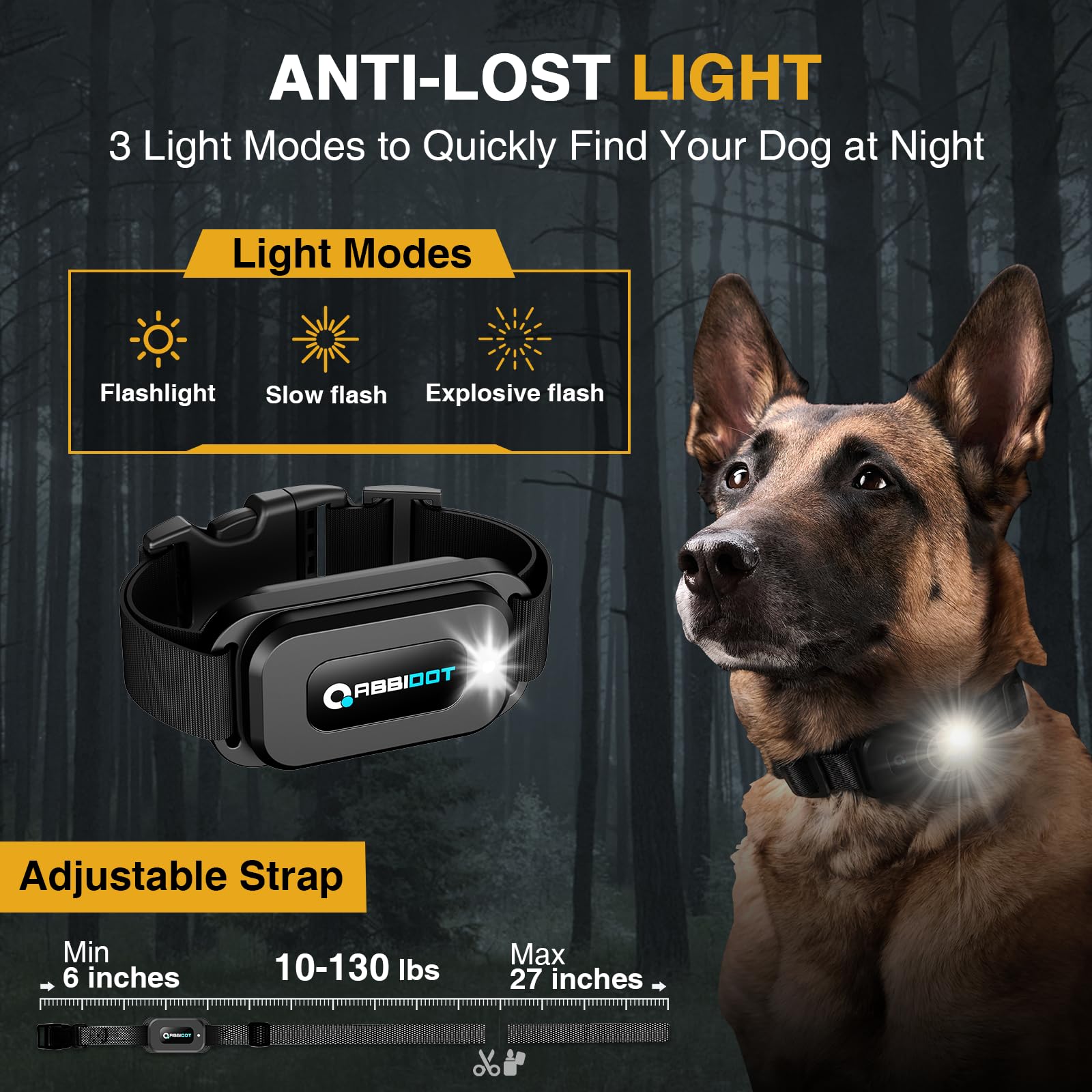 ABBIDOT long-lasting battery life keeps training sessions uninterrupted.