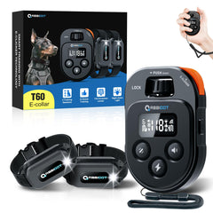 ABBIDOT dog shock collar remote for training sessions and remote control adjustments