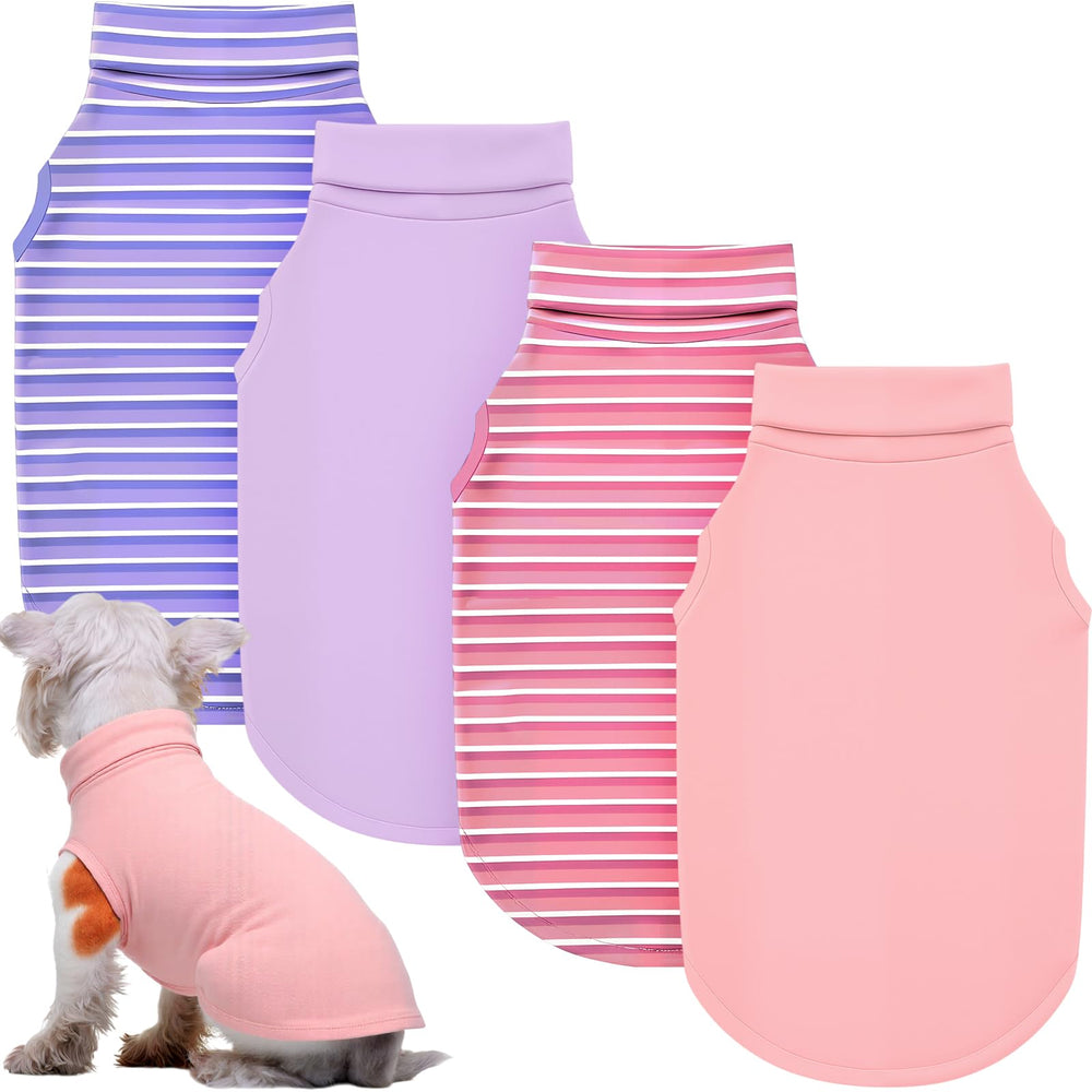 Abbylike dog shirts blush pink solid for cozy indoor warmth