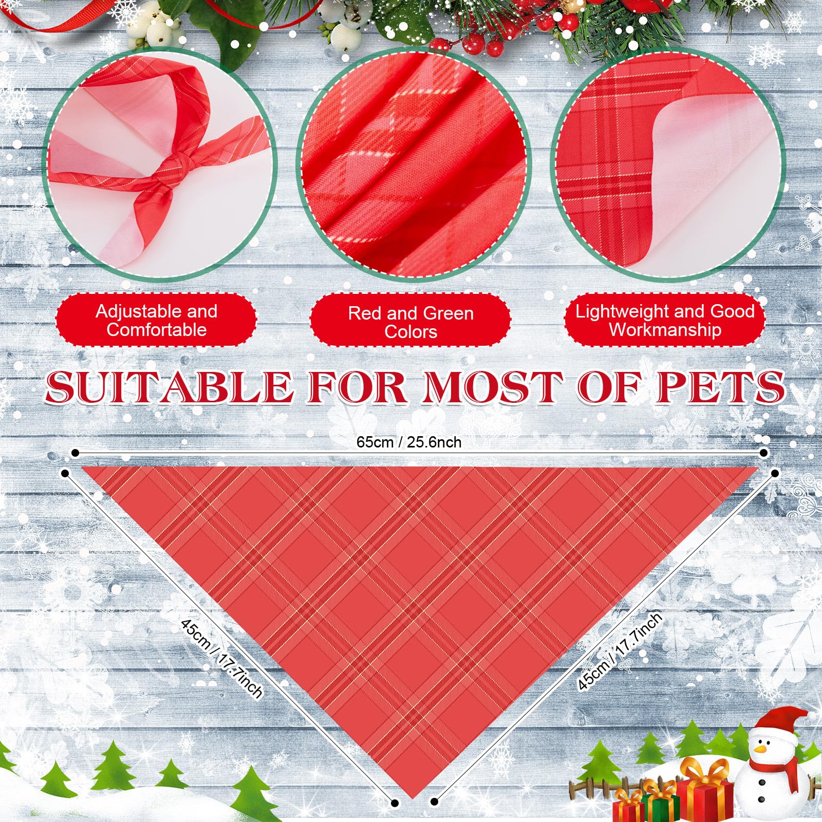 Abbylike bulk 100pcs dog bandanas folded closeup showcases value and easy sharing