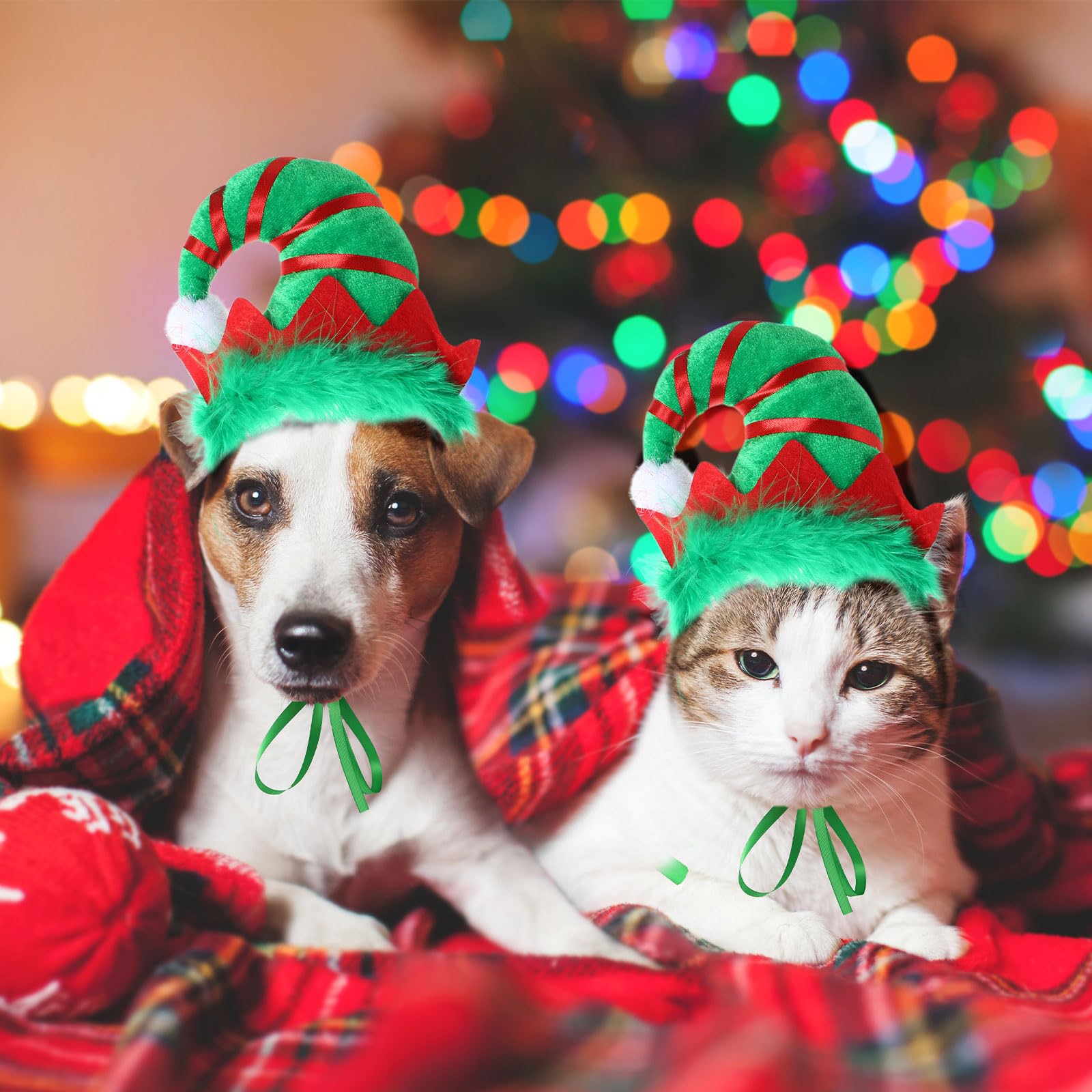 Abbylike Christmas outfit suitable for dogs and cats for parties or home celebrations