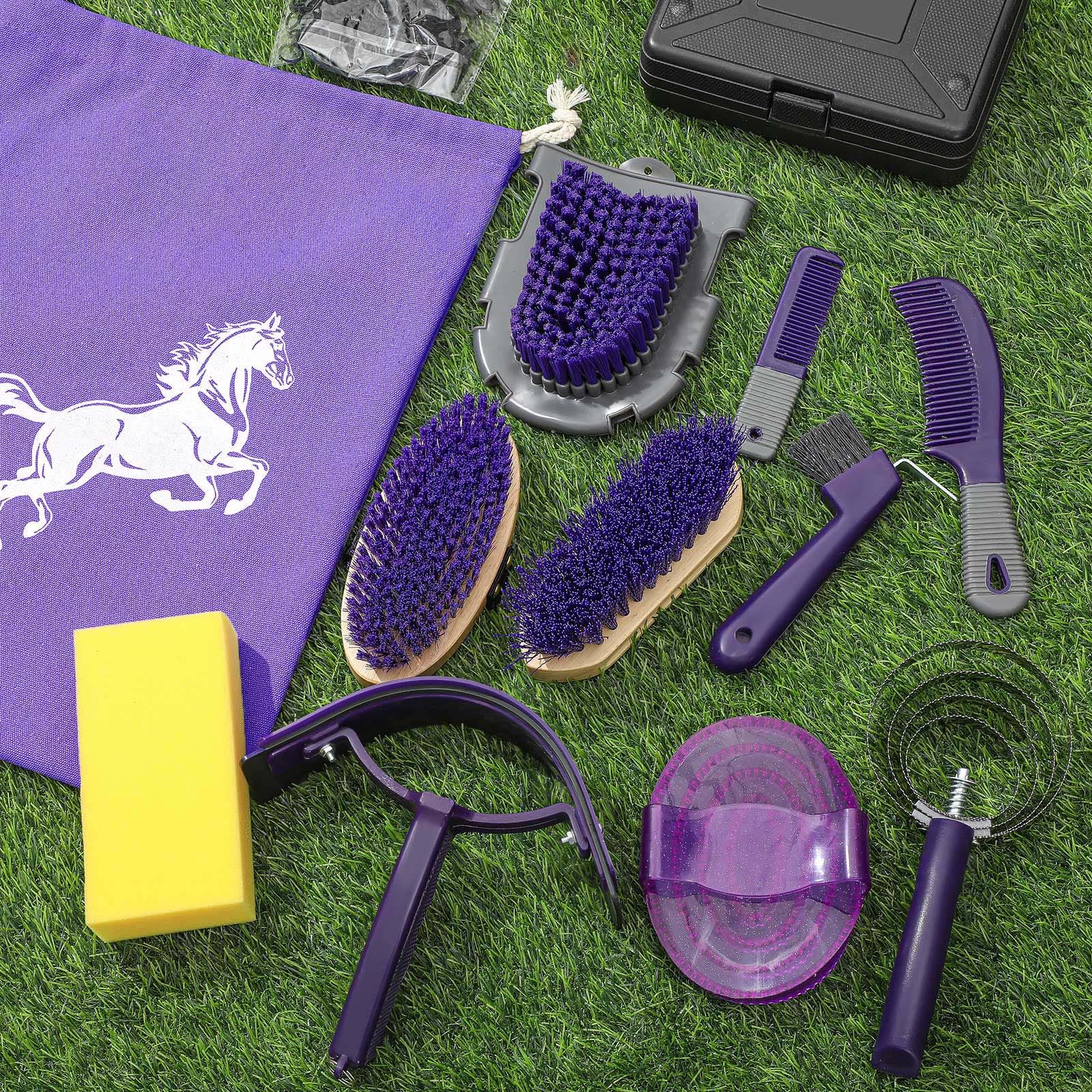 Abbylike horse grooming kit mane and tail comb for detangling and smoothness