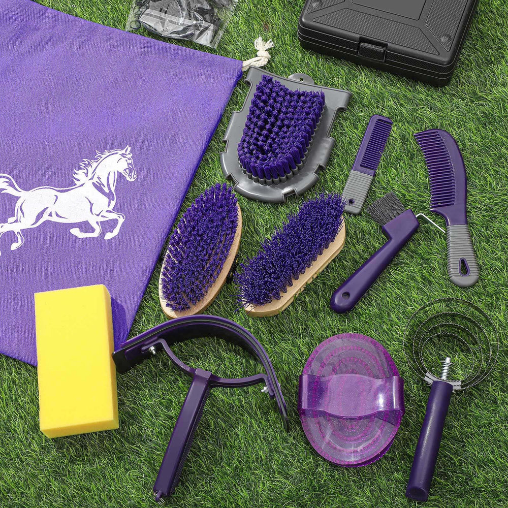 Abbylike horse grooming kit mane and tail comb for detangling and smoothness