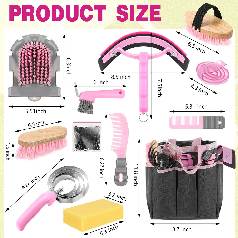 Abbylike oval massage brush provides gentle massaging action during grooming