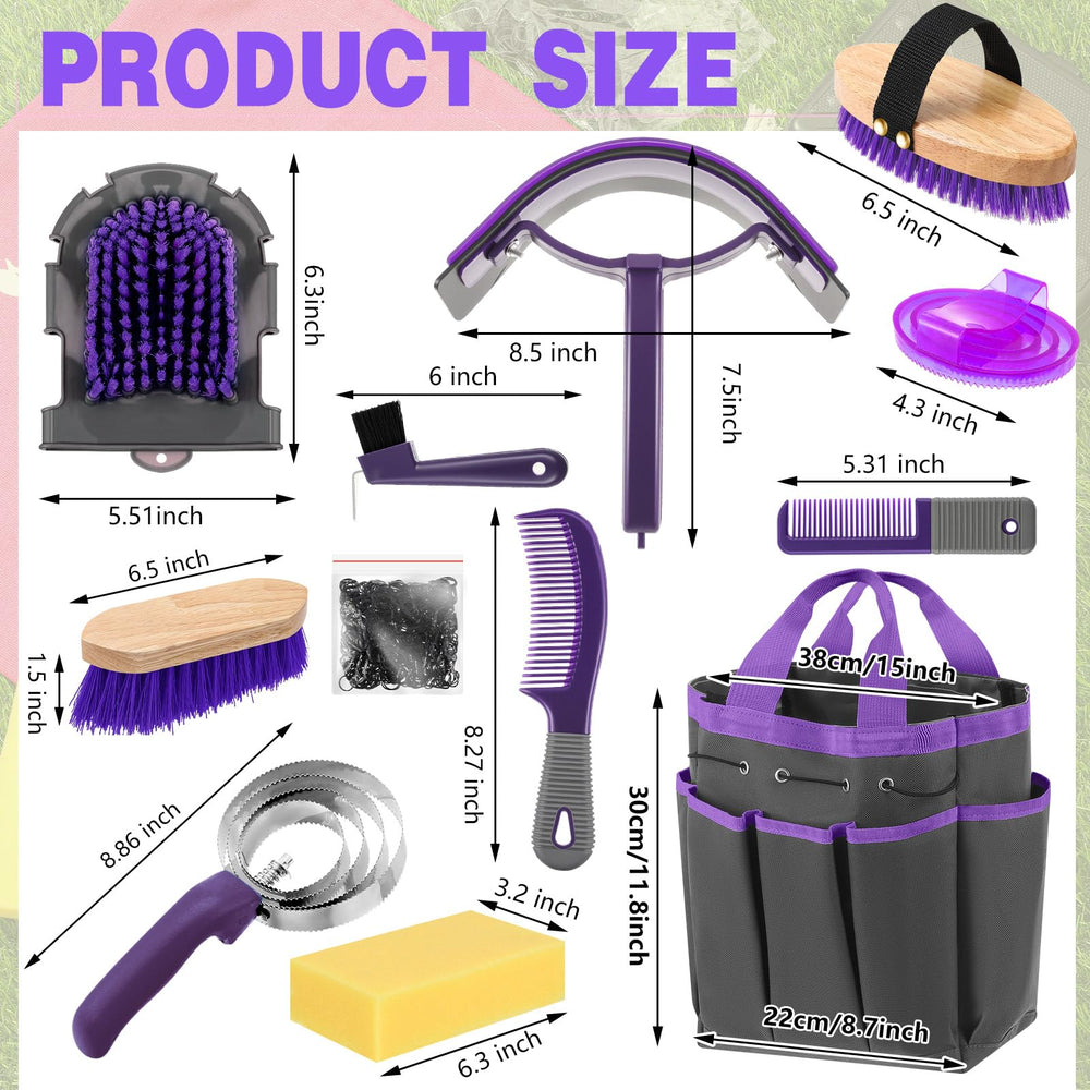 Abbylike oval massage brush for soothing grooming sessions.