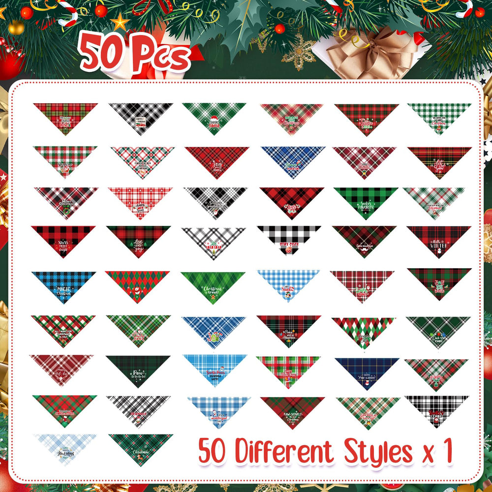 Abbylike soft polyester dog bandana offers comfortable wear and easy washing.