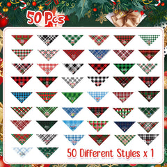 Abbylike soft polyester dog bandana offers comfortable wear and easy washing.