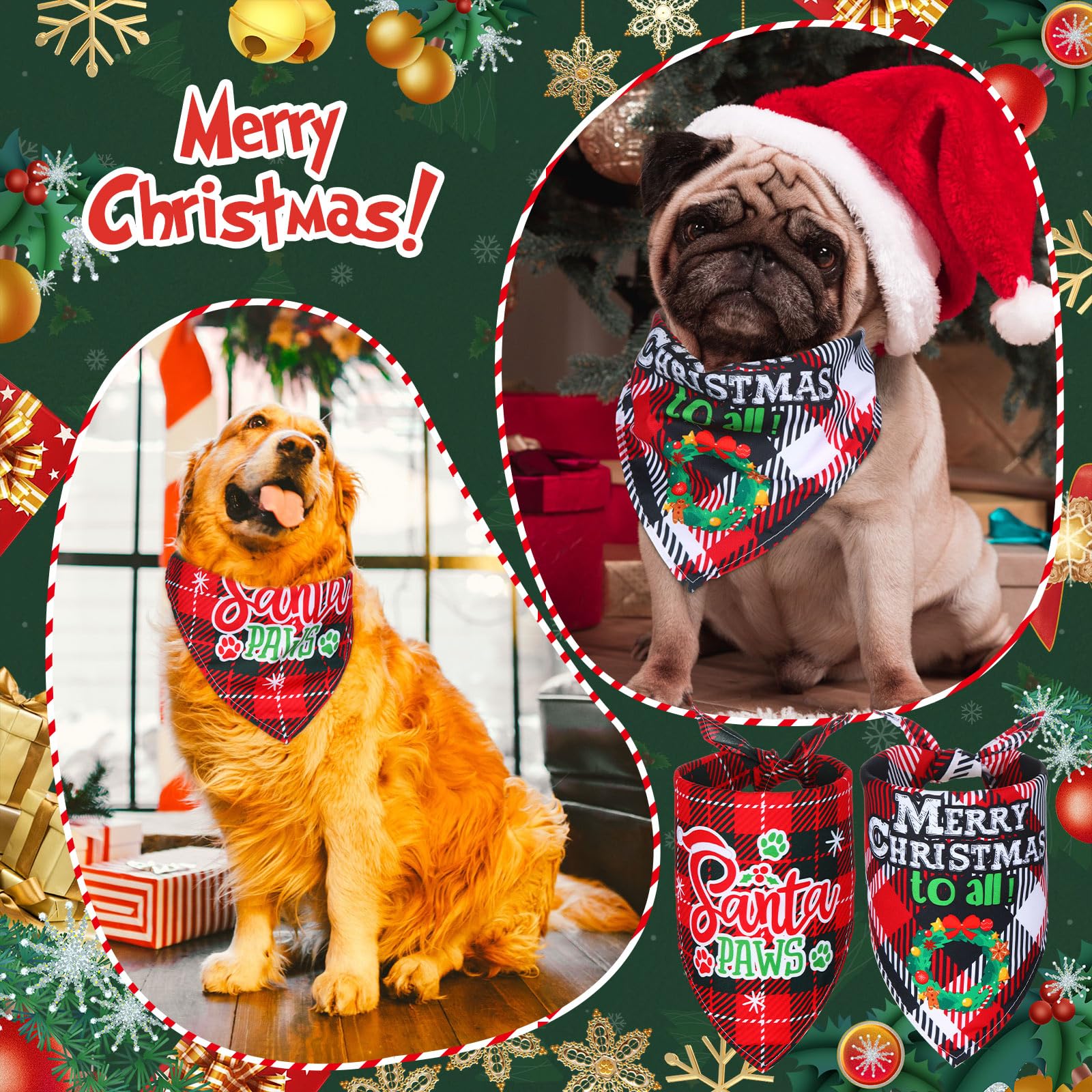 Abbylike washable pet kerchief keeps outfits tidy through playtime and grooming.