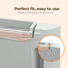 ABCRT liners with odor control help maintain a fresher room environment.