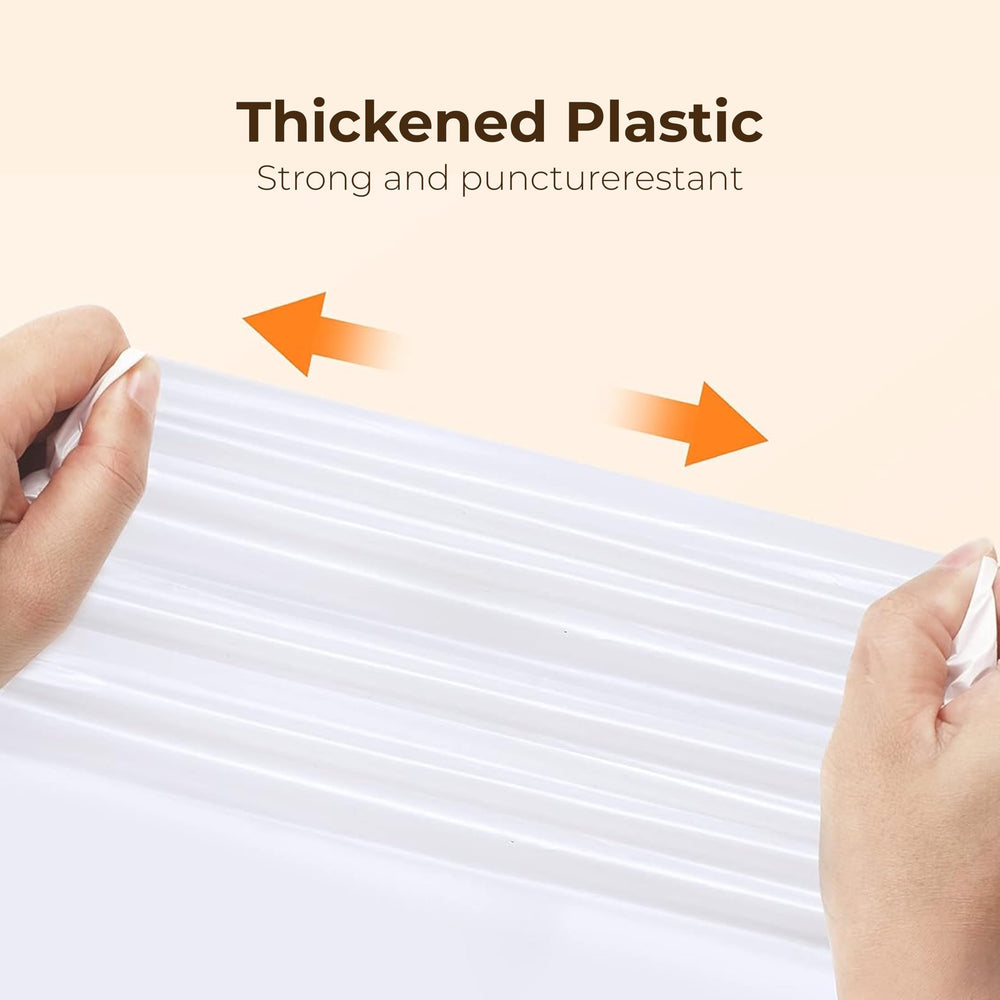 ABCRT waste bags with anti-pinch safety support easy, safe disposal.