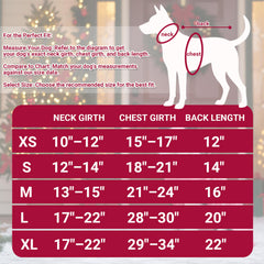 ABFEKIEA dog sweater snowflake design offers cute holiday styling