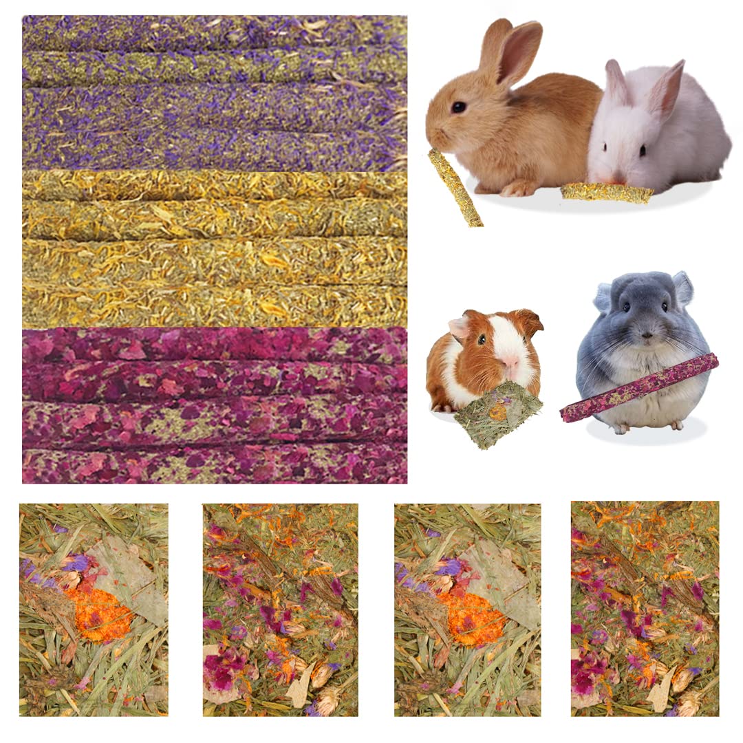 Abizoo bunny flower chew toy pack shows petals attracting chewing.