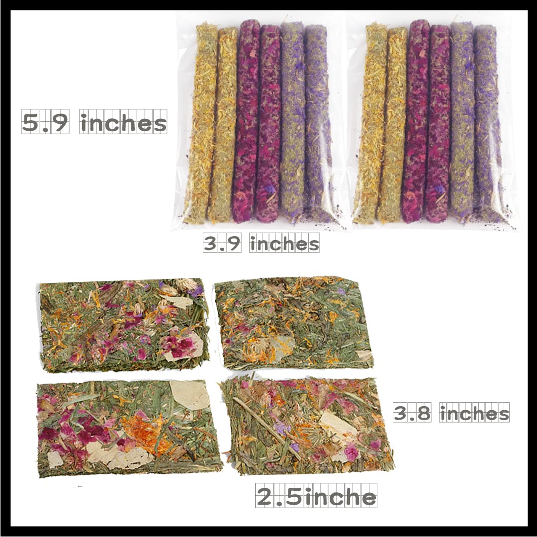 Abizoo 16-packs small animals playtime setup shows versatile chew opportunities.