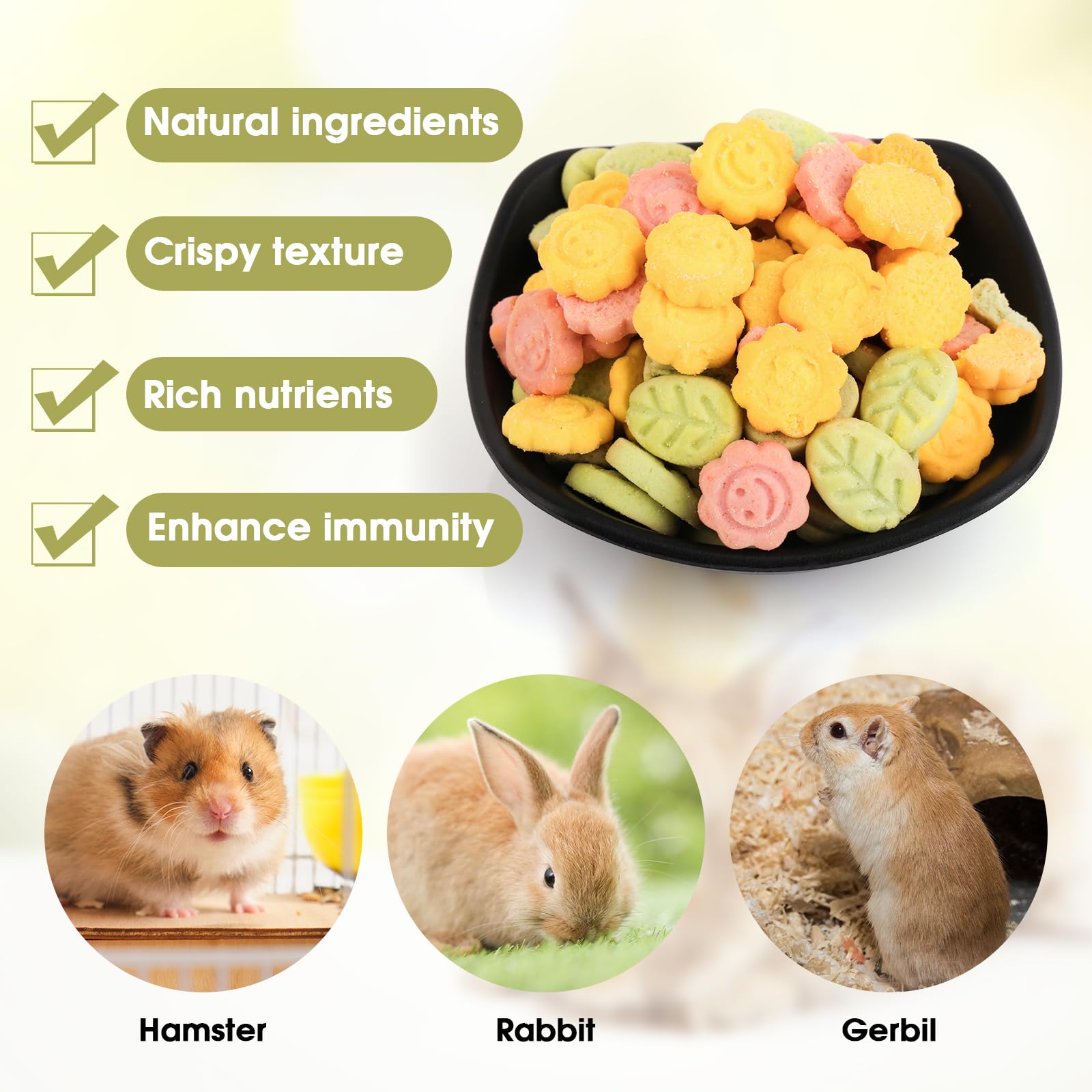 Abizoo 3 Vegetable Chews spinach-green pieces packed with vitamins for daily nourishment
