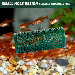 Abizoo Betta Tunnel small holes ensure safety for tiny aquatic inhabitants.