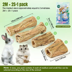 Abizoo papaya trunk chews close-up emphasizes fresh texture and potential hairball aid