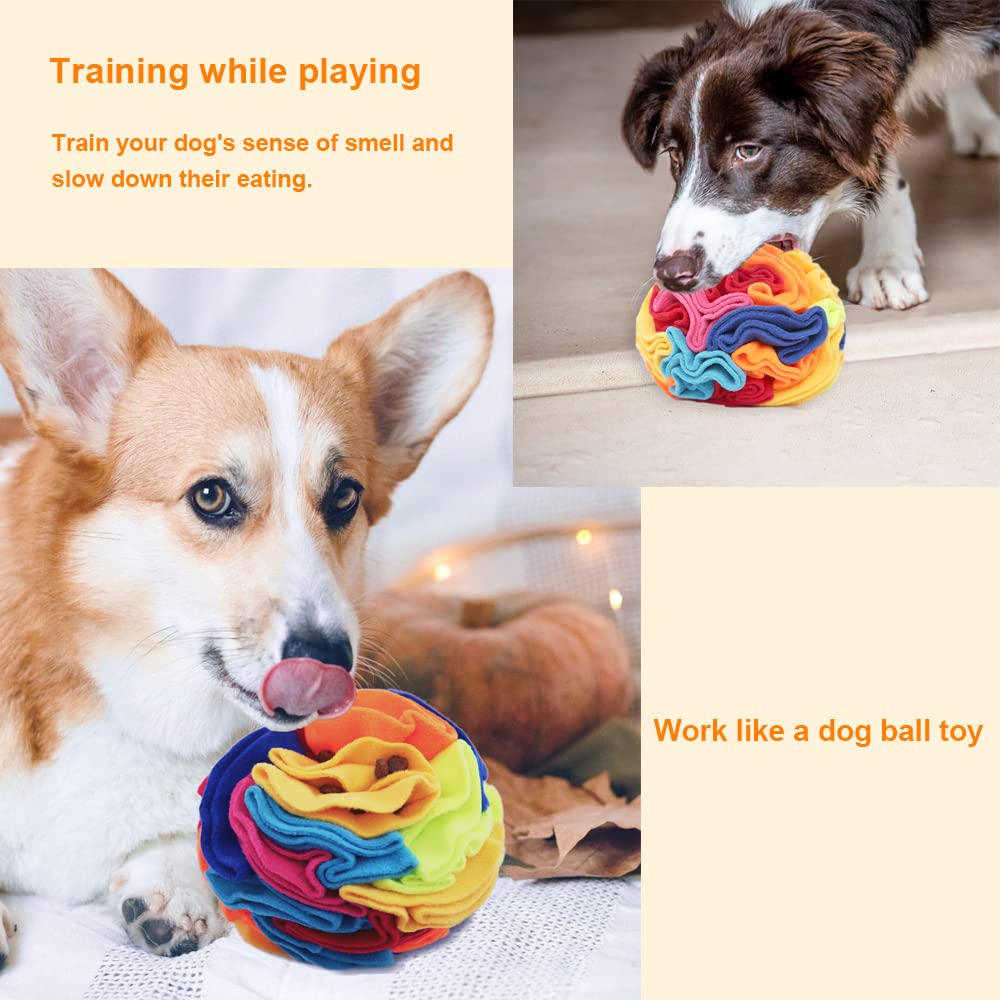Ablechien Snuffle Ball storage bag in use for easy transport and organization.
