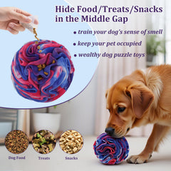 Ablechien Snuffle Ball with treats inside for interactive feeding