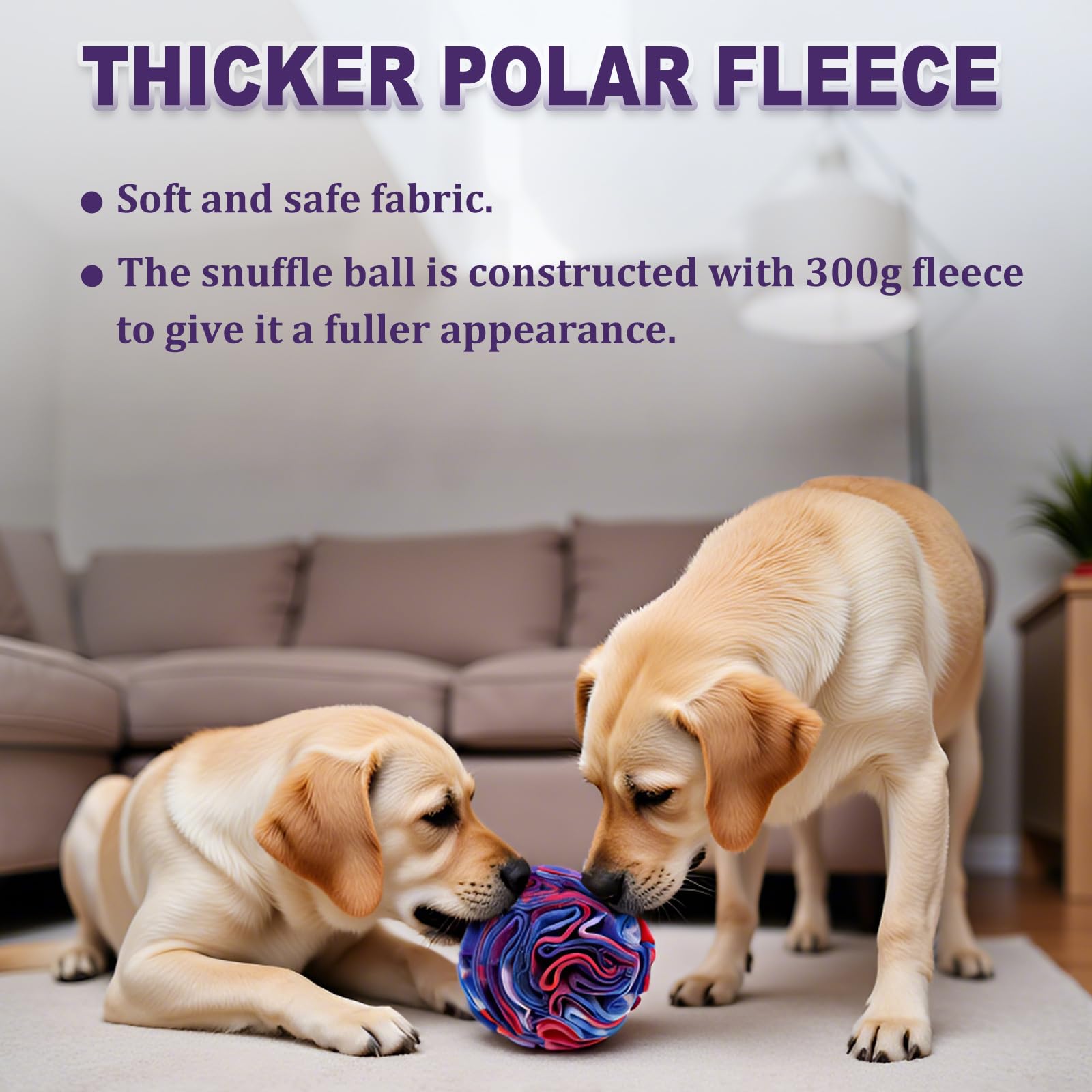 Ablechien Snuffle Ball being machine washed for easy care