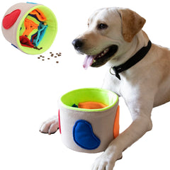 Ablechien Snuffle Mat with soft fleece texture for gentle, engaging sniffing.