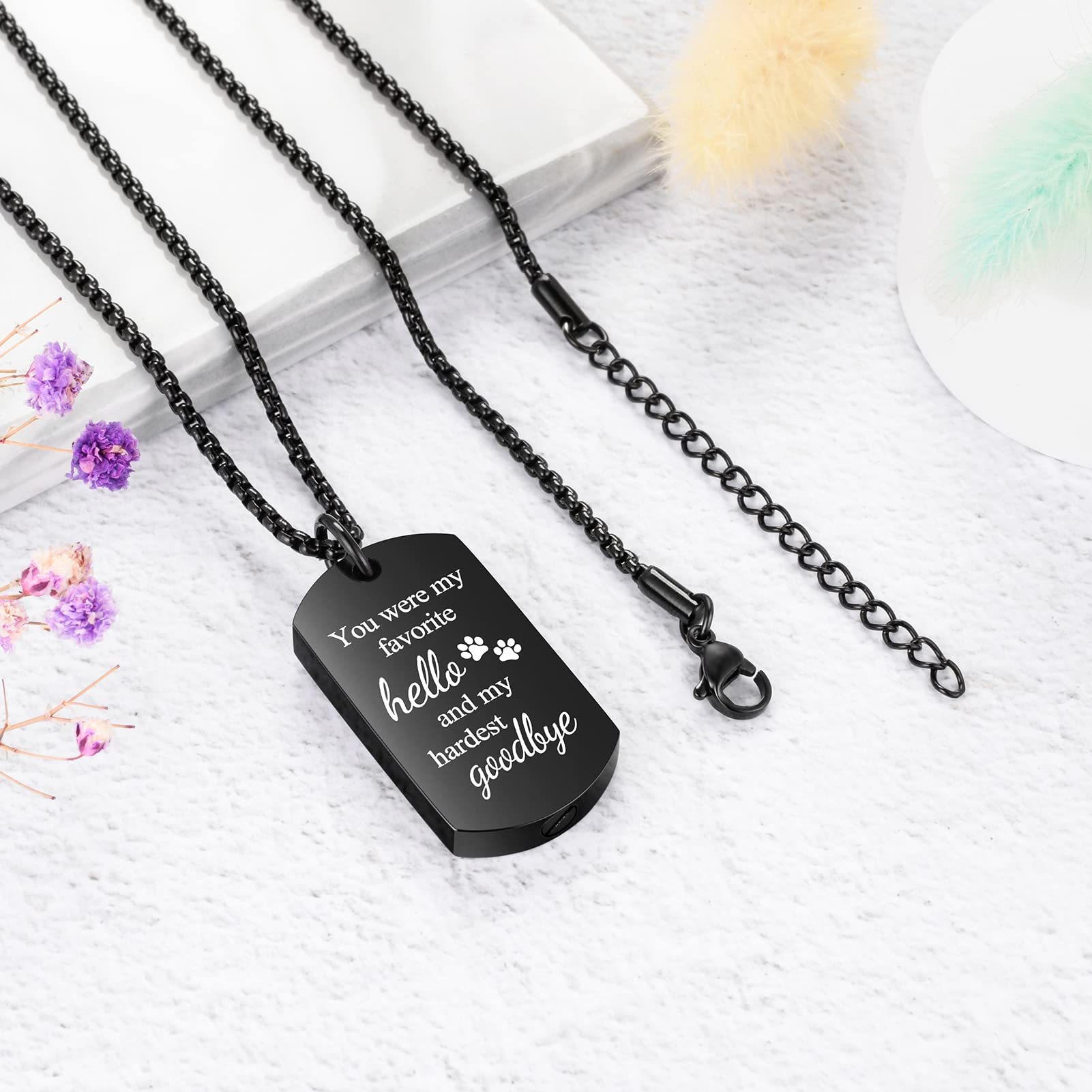 Abooxiu ashes necklace filling tools enable easy personalization.