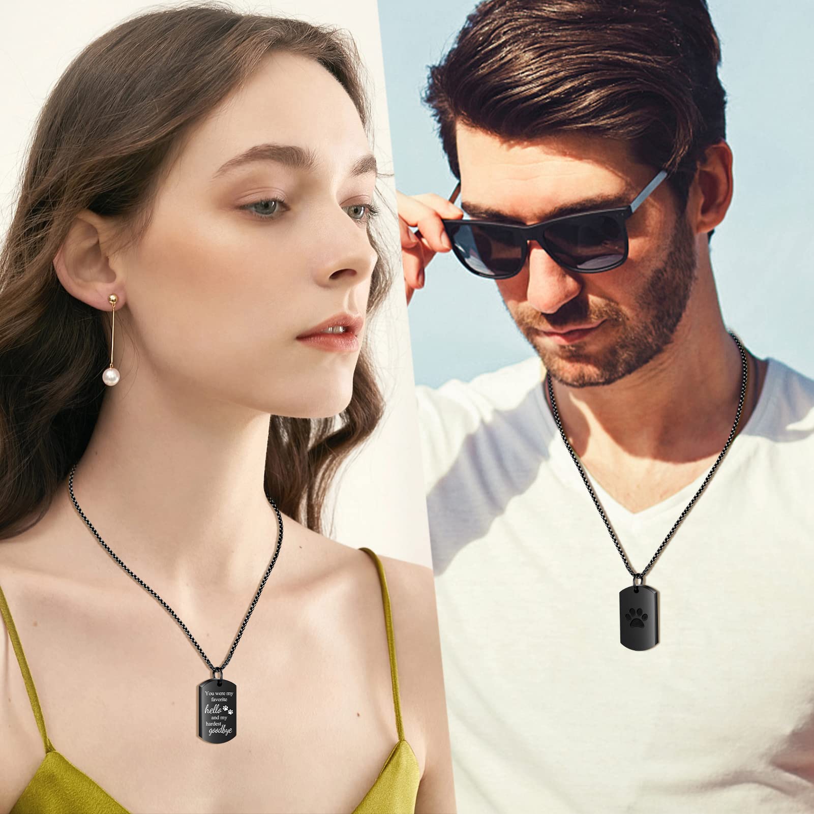 Abooxiu velvet pouch stores the urn pendant securely.