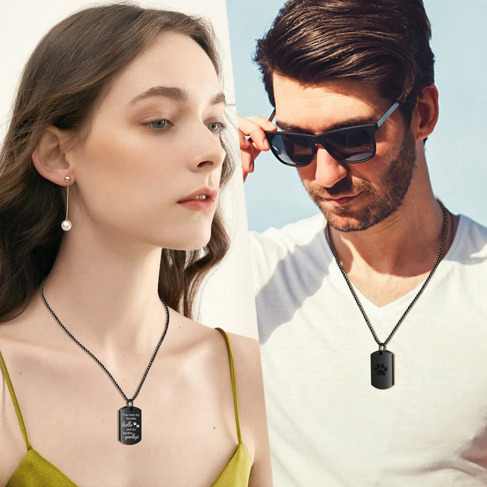 Abooxiu velvet pouch stores the urn pendant securely.