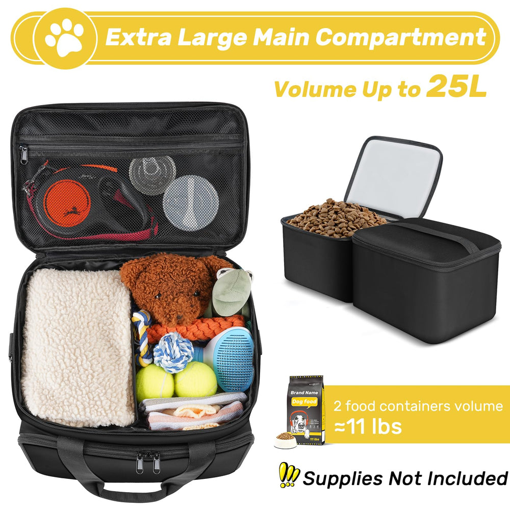 Abrimelodi large food containers preserve freshness during car trips