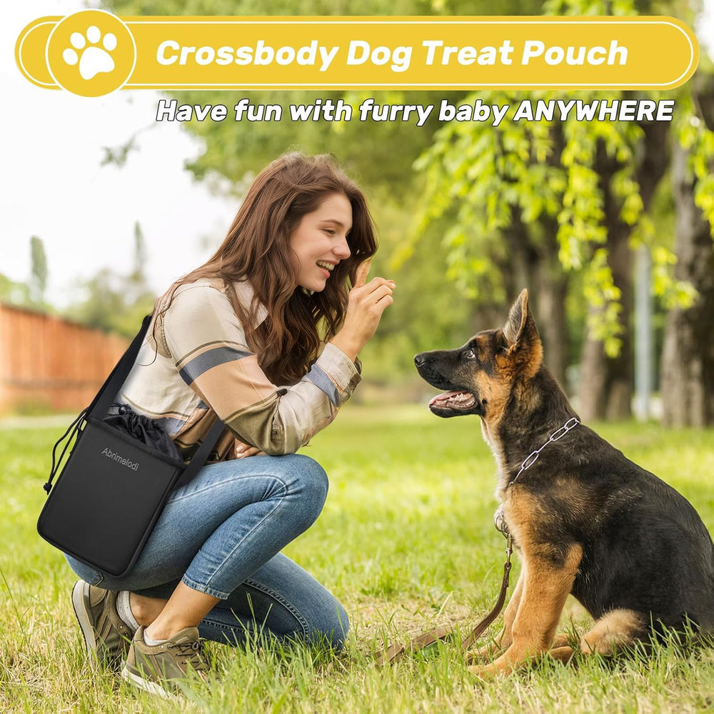Abrimelodi treat pouch keeps snacks accessible during adventures