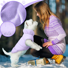ABRRLO dog jacket harness-attachment detail for secure walks