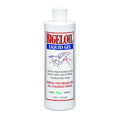Absorbine Bigeloil Liniment Gel 14-ounce bottle supports regular use with controlled application.