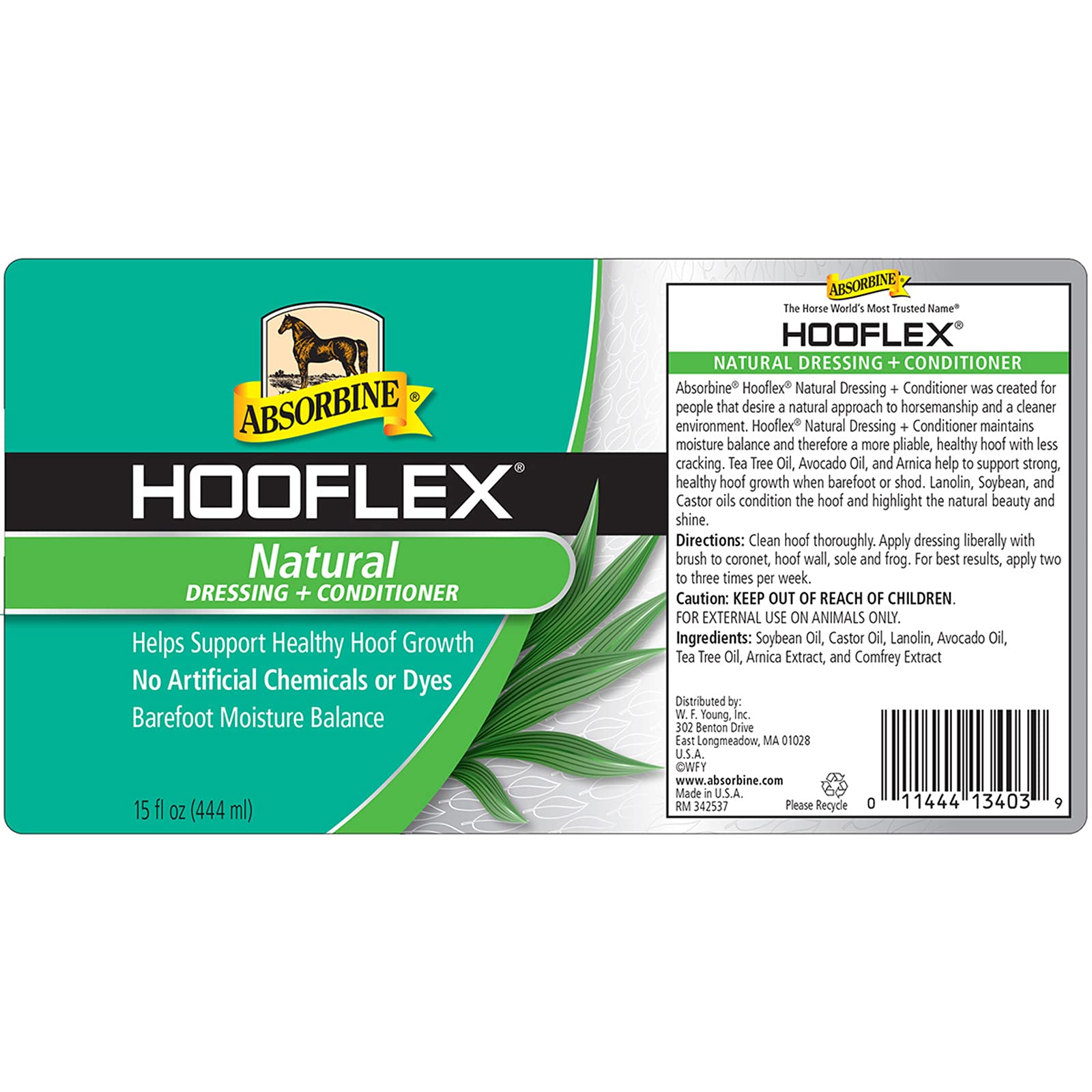 Absorbine Hooflex applicator brush for precise, clean application