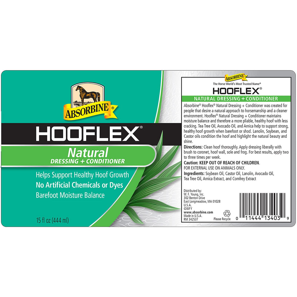 Absorbine Hooflex applicator brush for precise, clean application