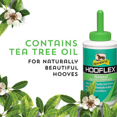 Absorbine Hooflex care routine image showing daily hoof maintenance