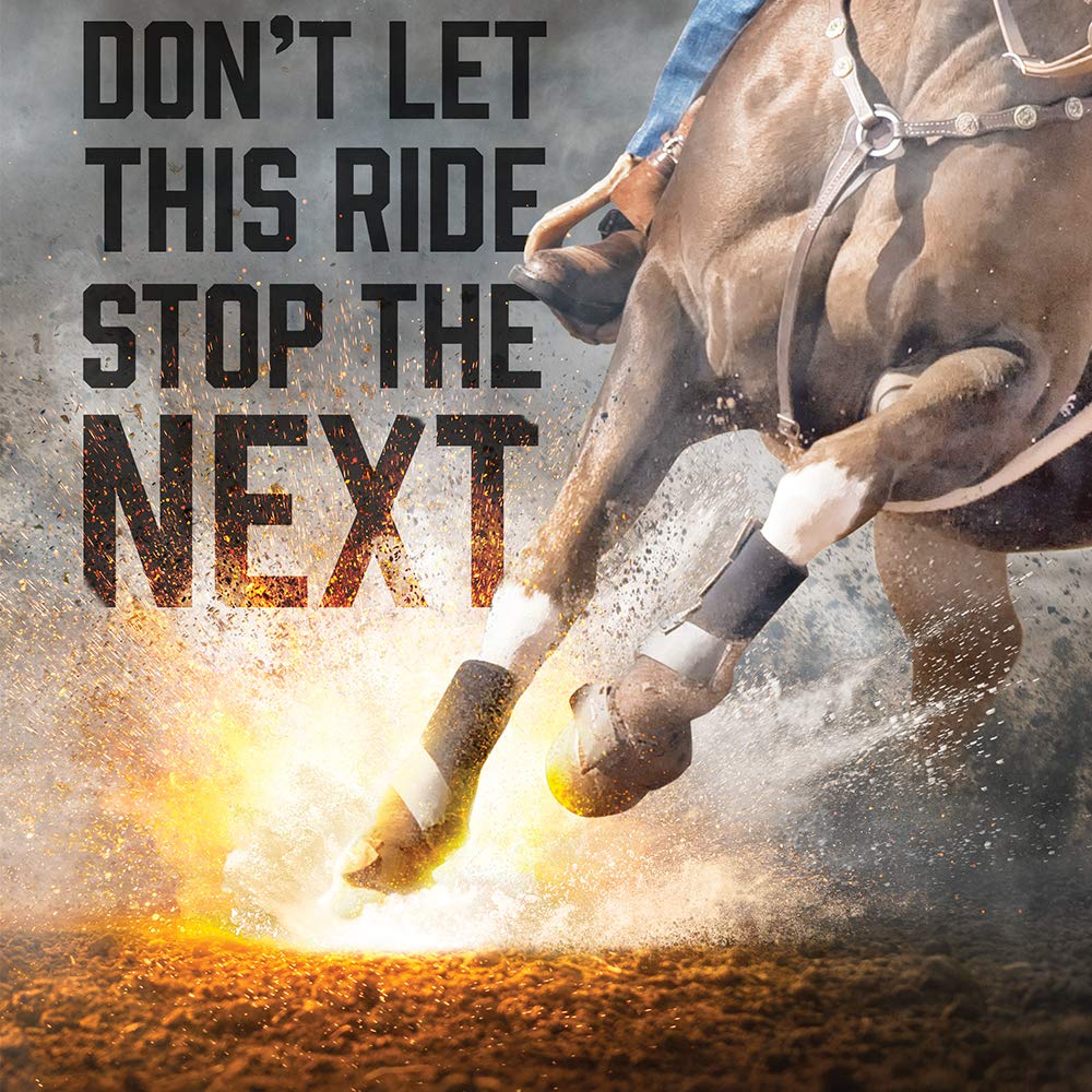 Absorbine Hooflex Magic Cushion on hoof suggesting long-lasting relief potential.