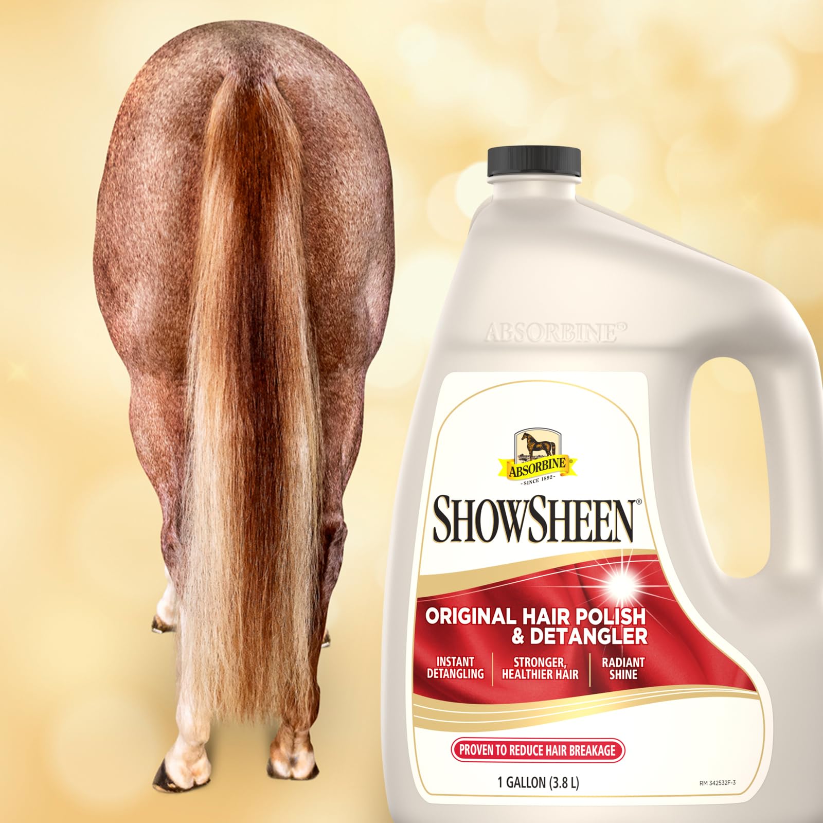 Absorbine ShowSheen made in USA labeling signals trusted quality