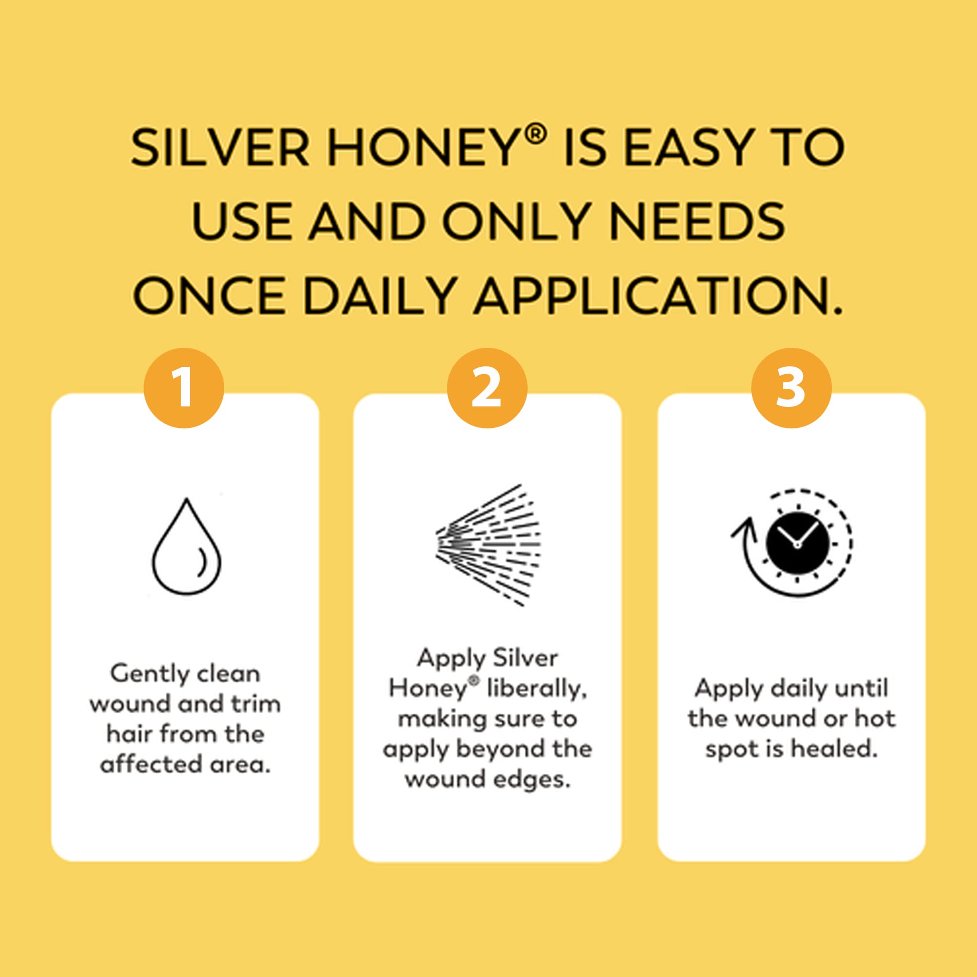Absorbine Silver Honey ointment texture close-up for soothing healing.