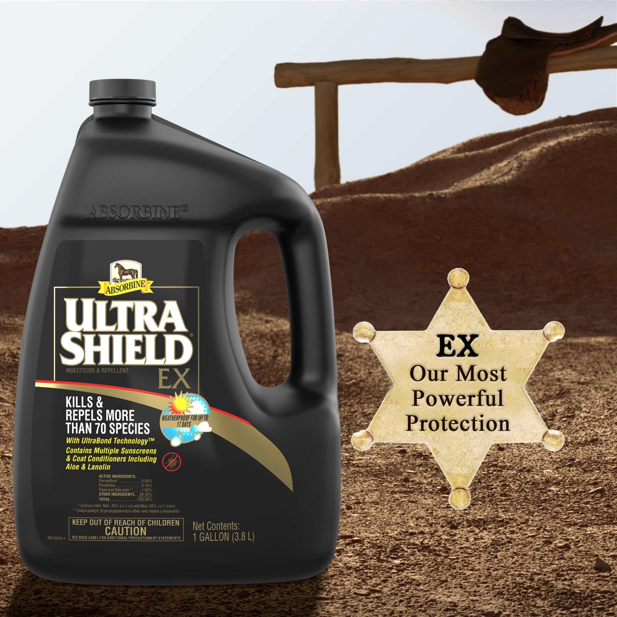 Absorbine UltraShield EX being used to treat barns and premises for insects