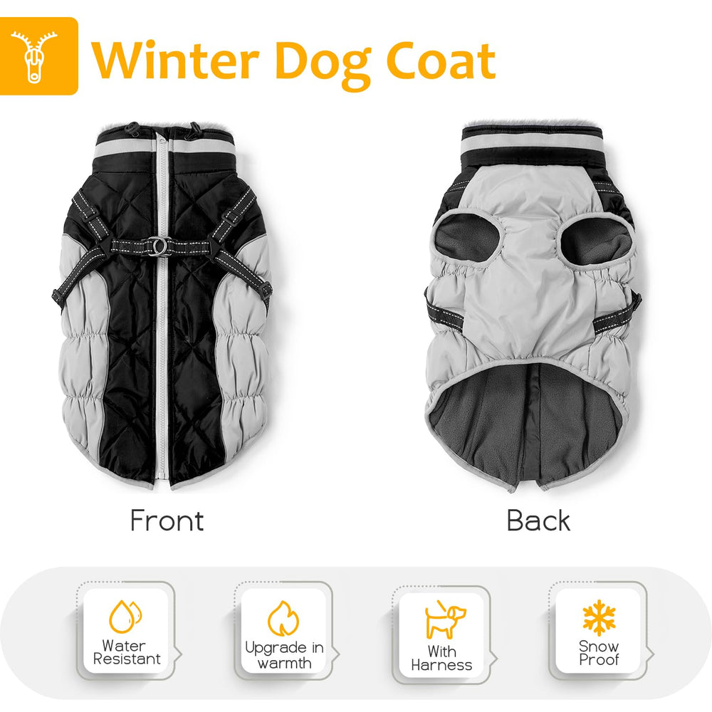 Abuandi anti-slip back zipper prevents fur snagging during dressing