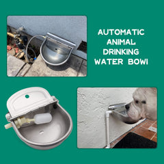 Abustle pig water bowl side mount holes for easy wall installation