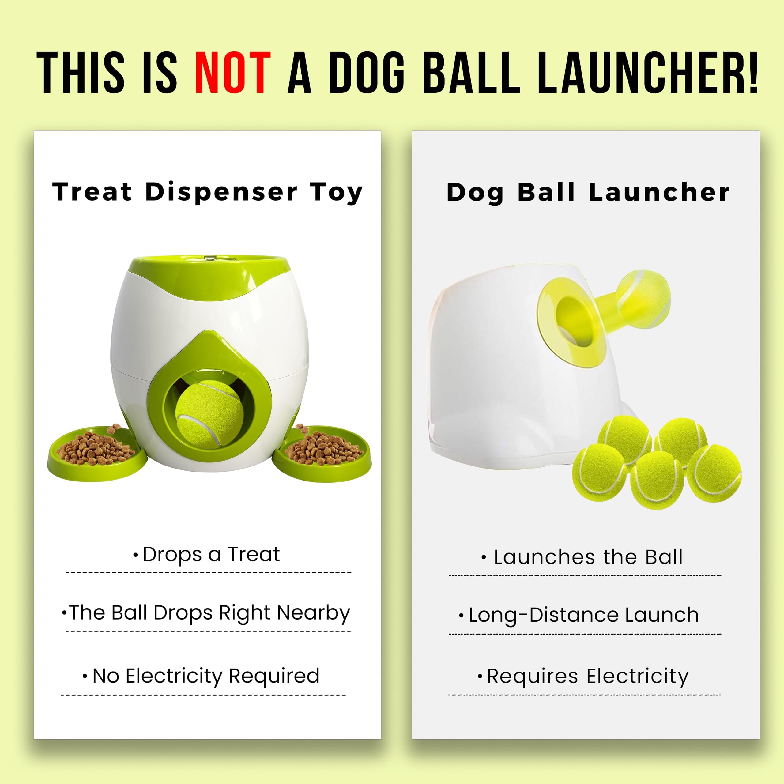 ABUUL ABULL dog playing fetch with puzzle toy and reward release.