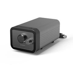 AC Infinity Air Pump 45GPH front view shows compact, energy-efficient aeration for hydroponics.